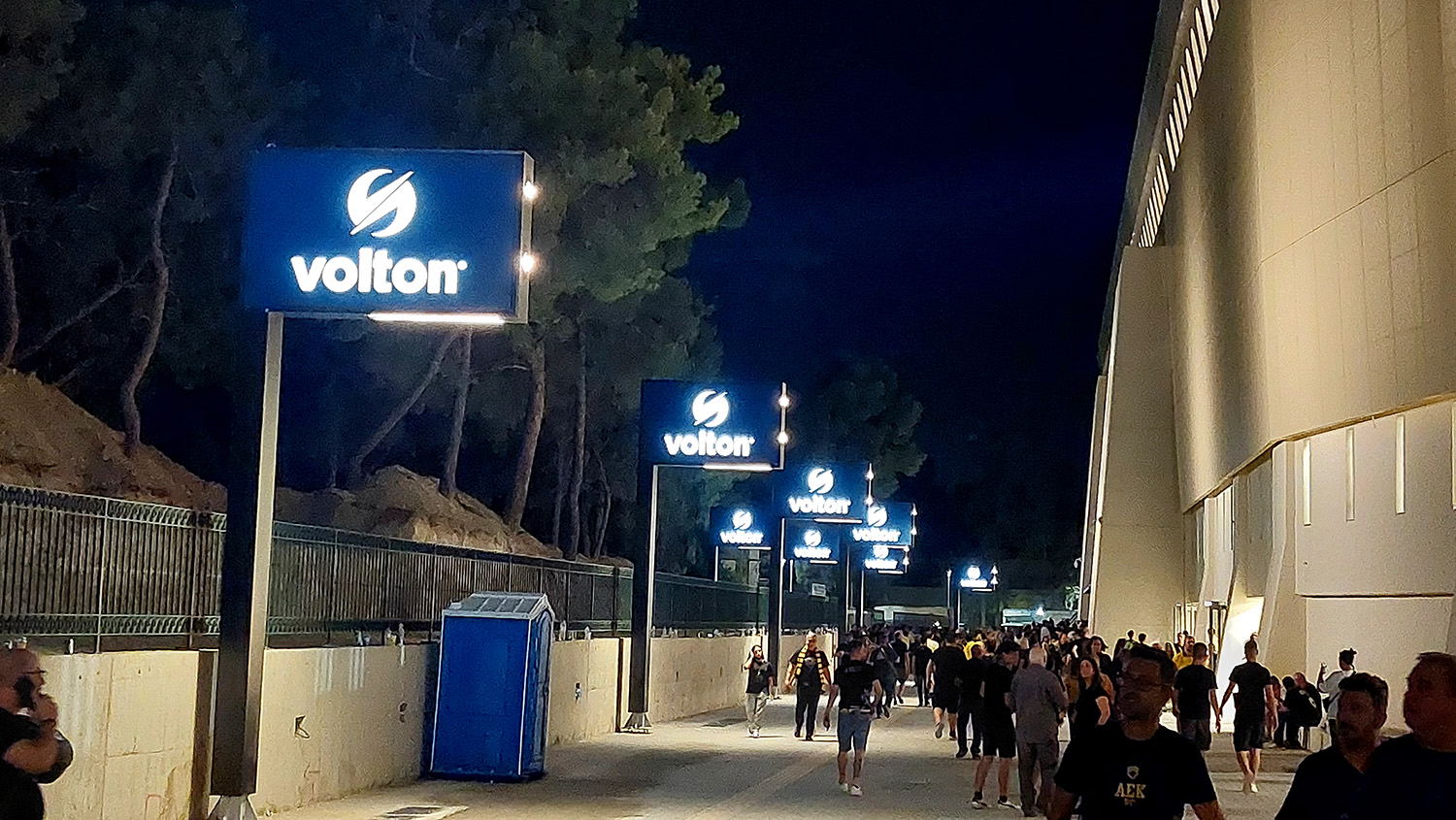 Πυλώνες AEK OPAP Arena